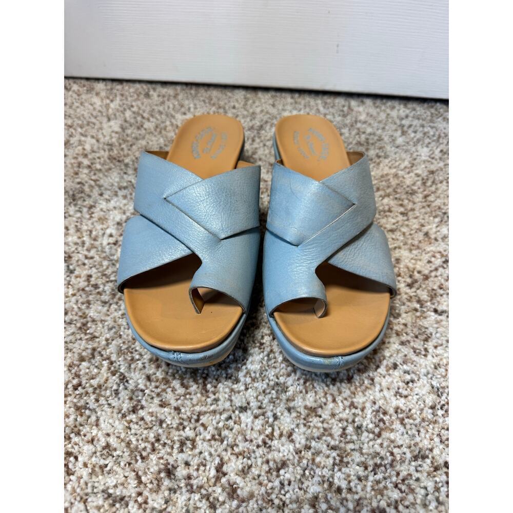 Kork-Ease Sandals, size 8M, Light Blue Baja Sport Slide - Picture 4 of 14